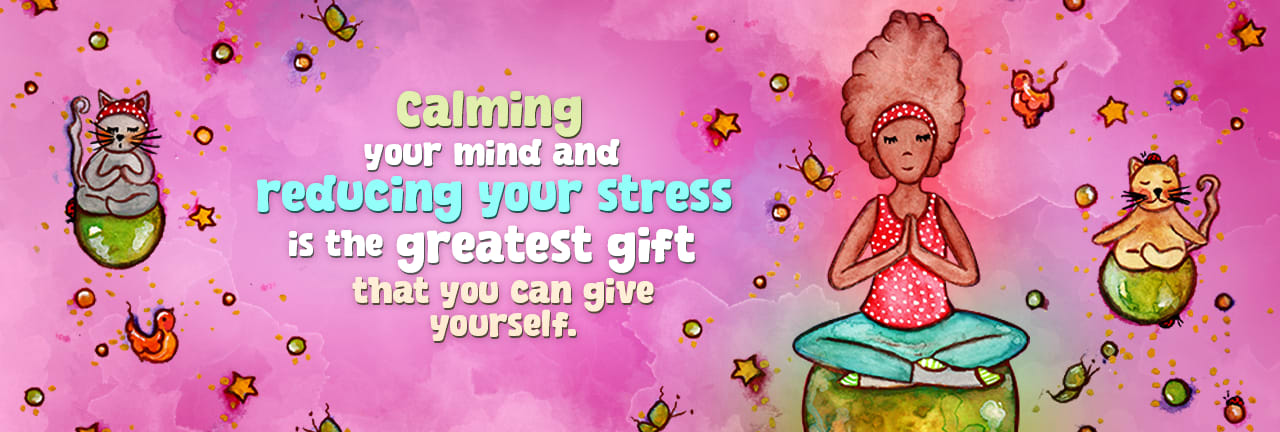 Web-banner lets meditate